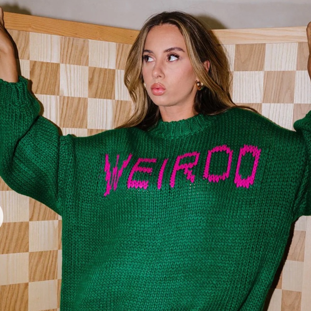 Dressed in LALA Weirdo Knit Sweater - New & Never Been Worn